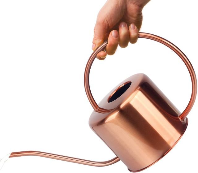 Kibaga Decorative Copper Colored Watering Can - Best Watering Cans