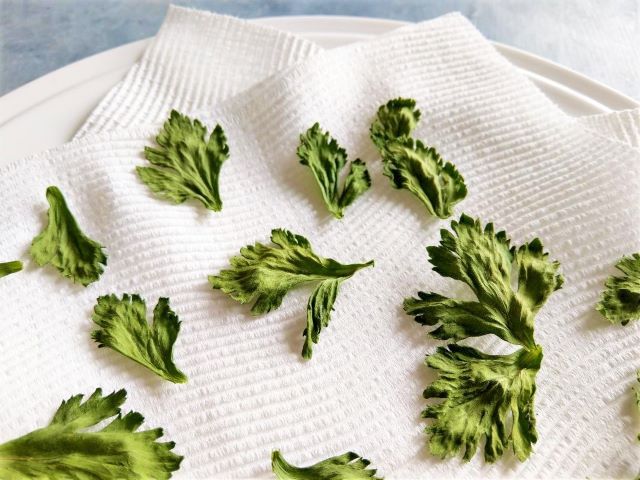What to do with Celery Leaves - Dried Celery Leaves