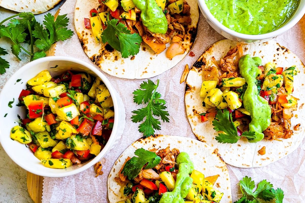 Vegan Tacos Recipe With JerkSpiced Jackfruit
