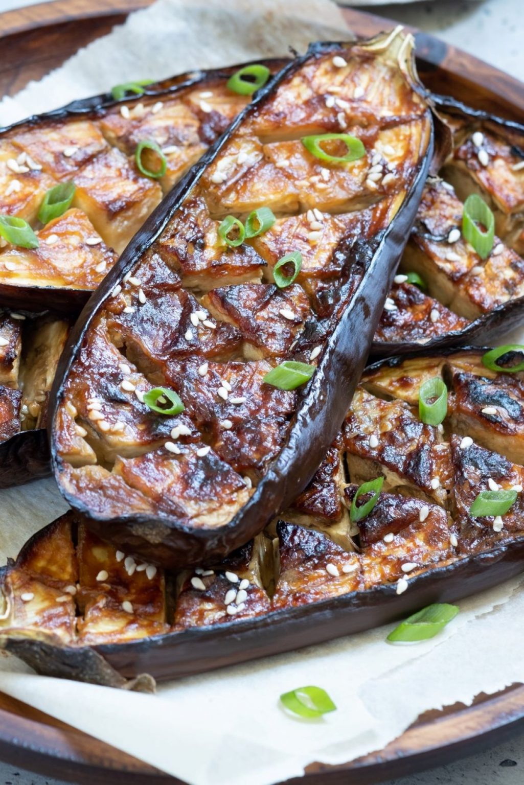 Miso Eggplant Recipe With Peanut Topping Plant Food At Home