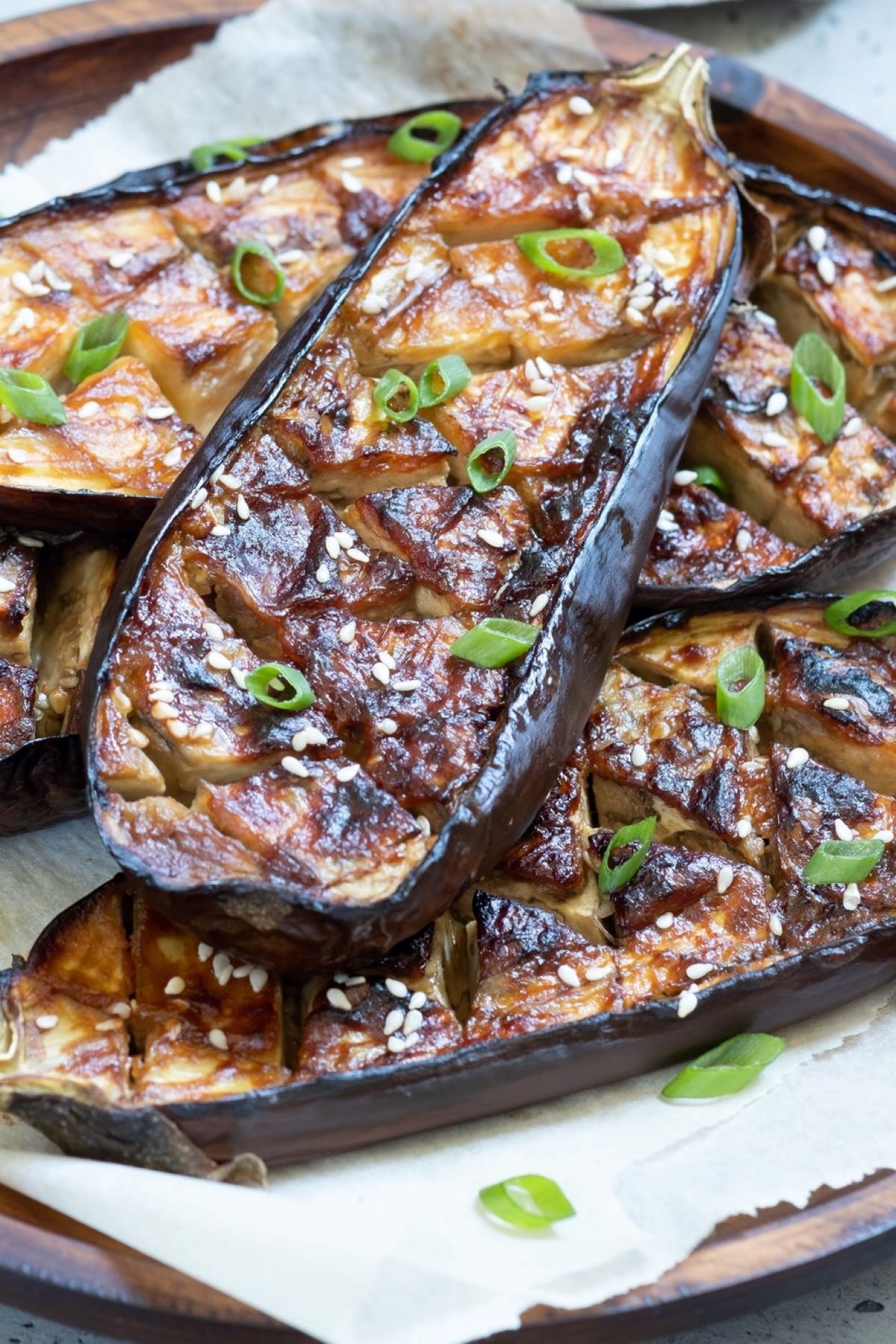 Miso Eggplant Recipe With Peanut Topping Plant Food At Home