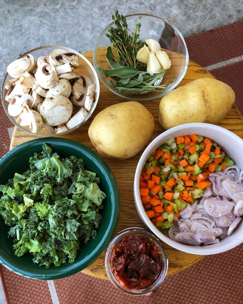 Vegan Empanada Pie Filling Ingredients