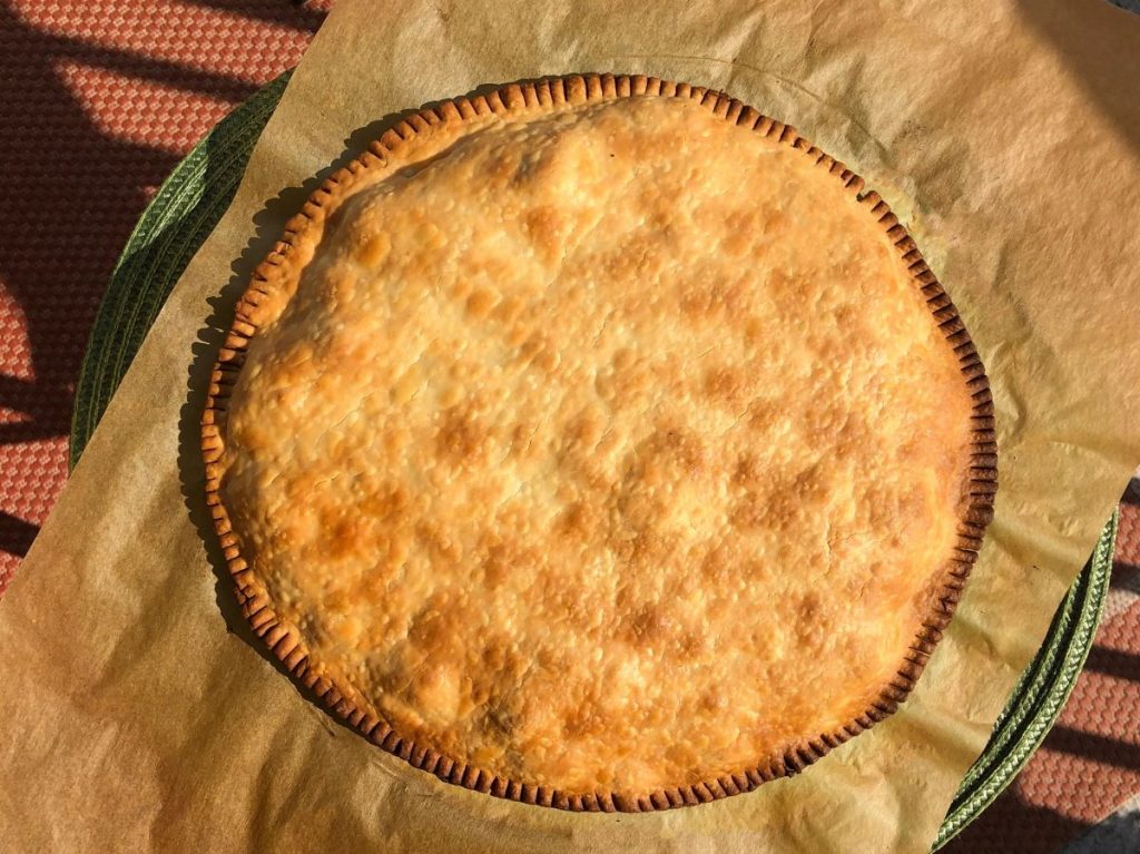 Cooked Vegan Empanada Pie