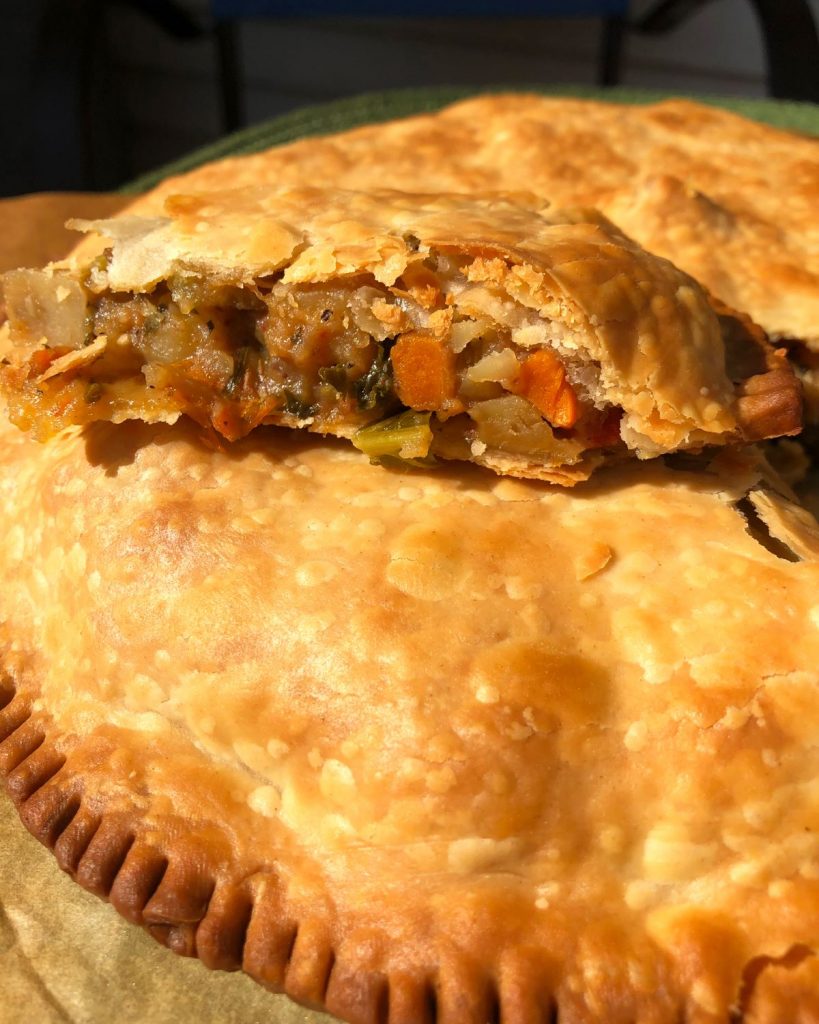 Buttery Crust of the Vegan Empanada Pie 