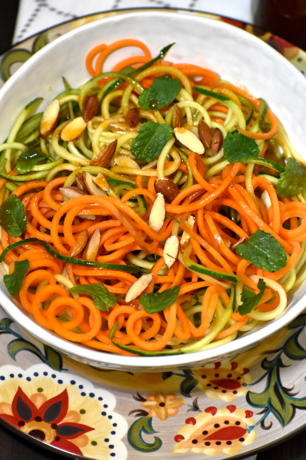 Zucchini Carrot Salad with Catalina Dressing