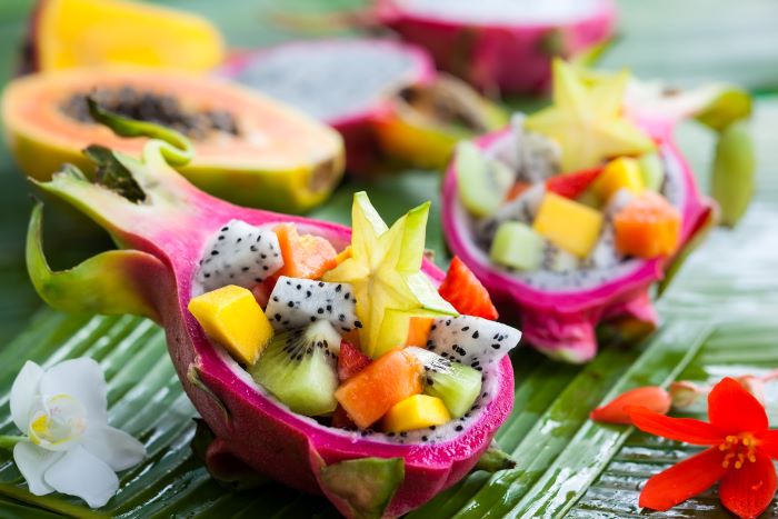 Dragon Fruit Salad